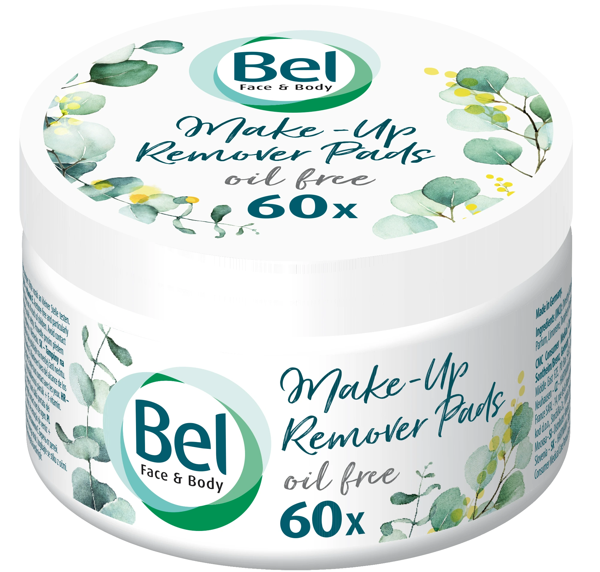 Tampóny odličovacie vlhčené Bel